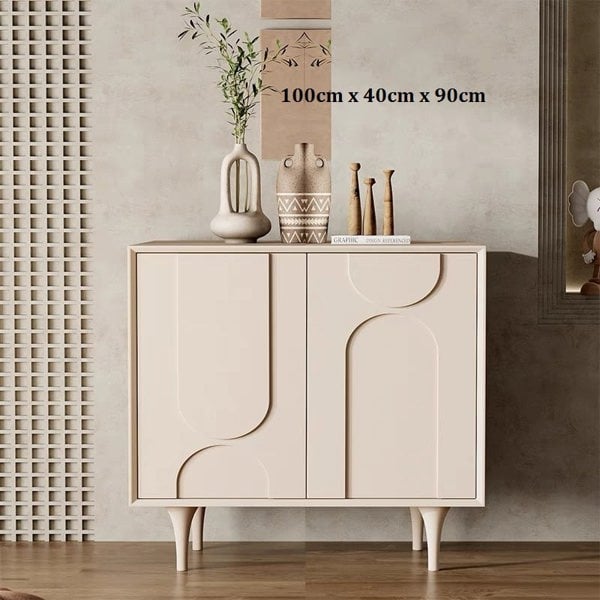 Auvergne Sideboard, Cream-Weilai Concept-100cm ( 2 Doors )-Weilai Concept