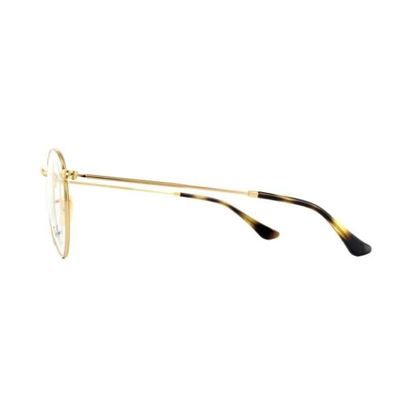 Ray-Ban Glasses Frames RX3447V Round Metal 2500 Arista Gold Men Women