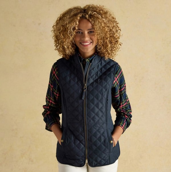 Joules MINX Womens Gilet Dark Navy