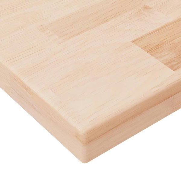 Berkfield Bathroom Countertop 60x40x2.5 cm Untreated Solid Wood
