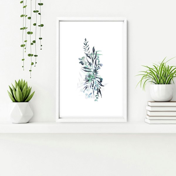 Botanical prints | set of 3 Framed wall art