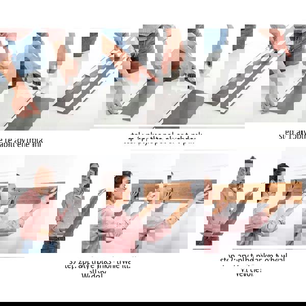 WALPLUS W3DP0033 - Charcoal Black Wood Look Planks