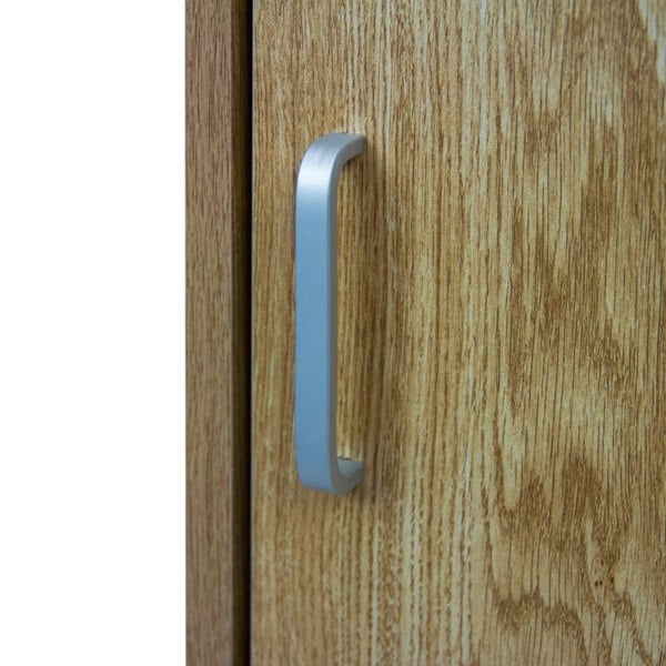 Monstershop Light Oak Wooden Litter Bin & Tray Stand