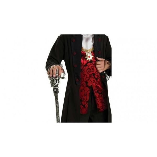Bristol Novelty Boys Royal Vampire Costume - Black/Red/White - 