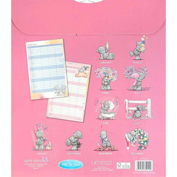 Me To You, Classic Family Organiser 2027, Family Planners, Month To View, Family, Gift