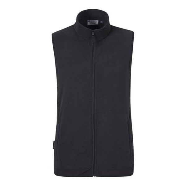 Mountain Warehouse Mens Alder Microfleece Gilet - Black