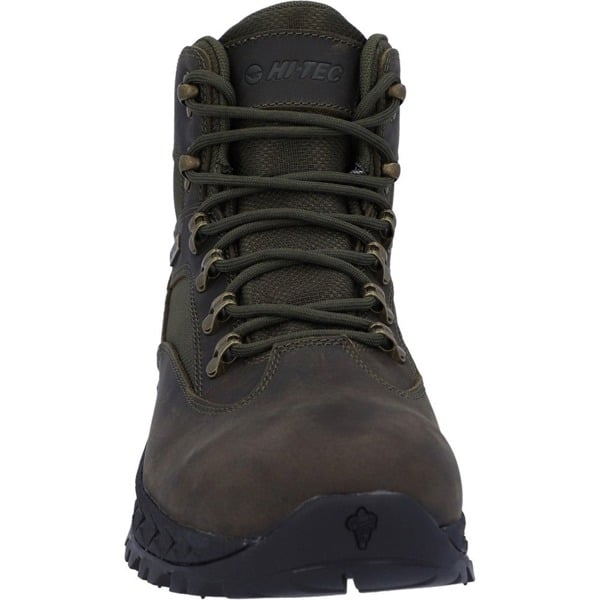 Hi-Tec Mens Euro Trail Walking Boots - Khaki Green