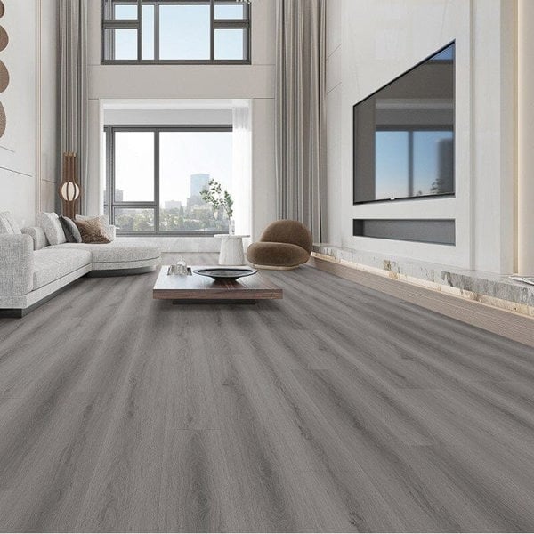 PVC Wooden Self-adhesive Laminate Flooring Planks for Home Decor Living and Home