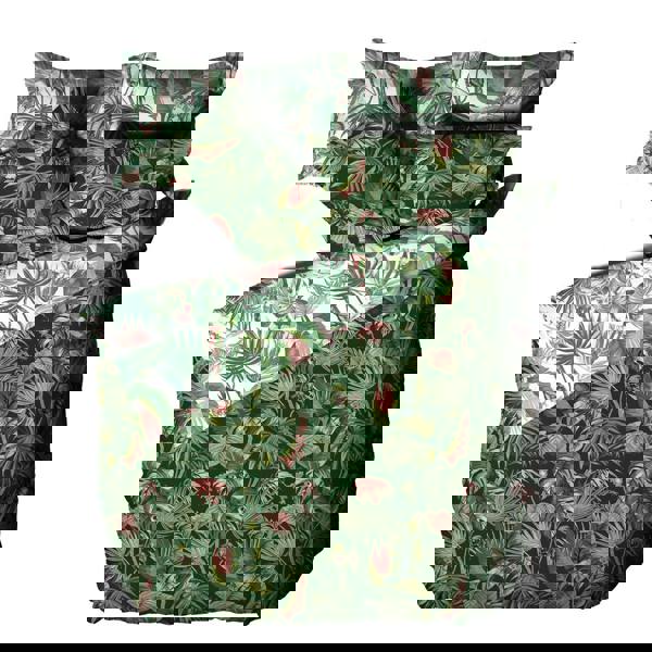 Furn Amazonia Rainforest Duvet Cover Set - Jade Green