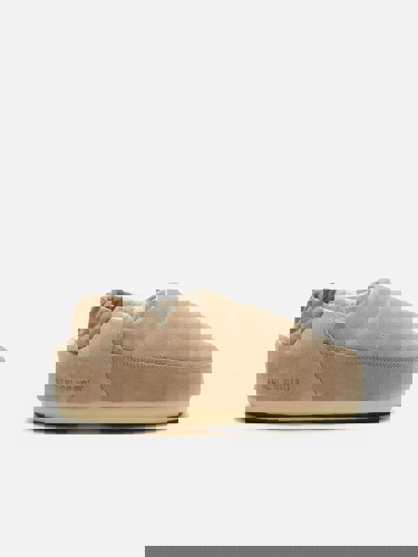 Moon Boot Kids Suede Sandals in Beige