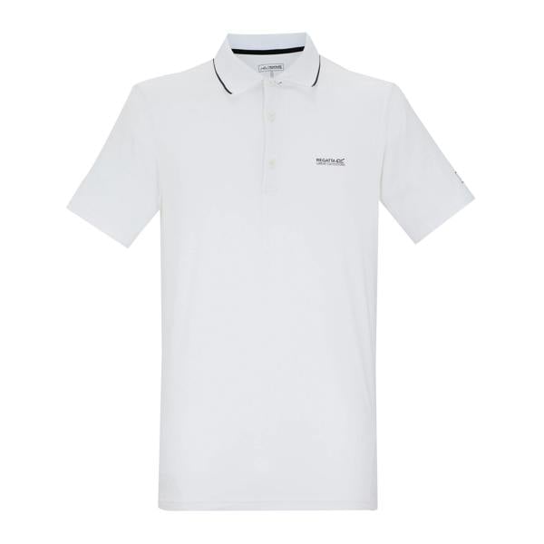 Regatta Mens Maverik Stretch Polo Shirt - White