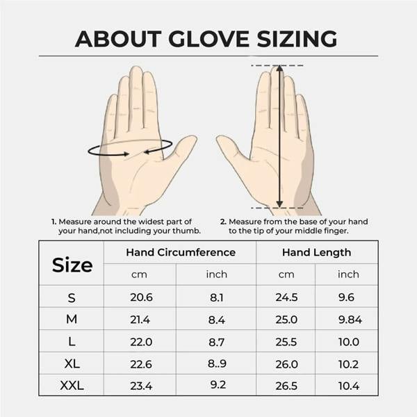 Infinity Leather Men’s Cowhide Leather Thermal Insulation Motorcycle Gloves