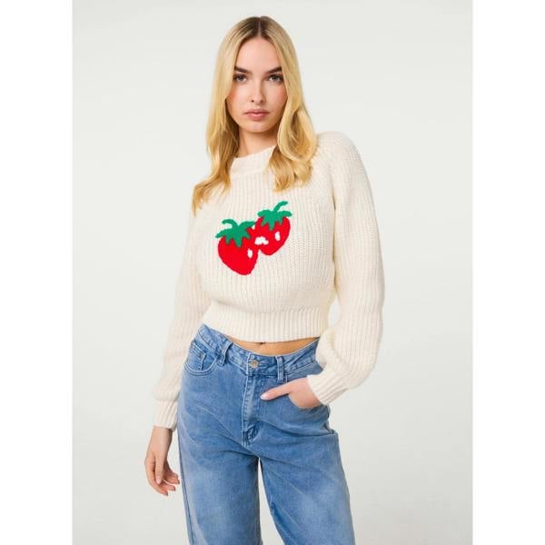 Pink Vanilla Strawberry Knit Jumper