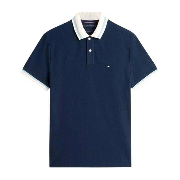 Tommy Hilfiger Mens Regular Polo Shirt - Night Navy - 