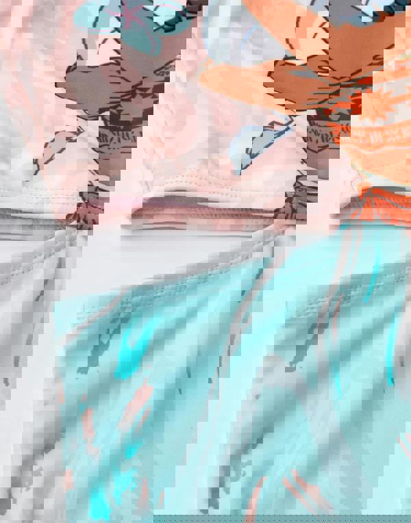 Disney Moana Girls Multicoloured Best Friends 1 Piece Swimming Costume