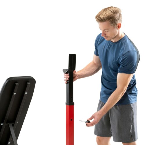 Marcy MWB5511 Folding Weight Bench With Adjustable Uprights & Backrest