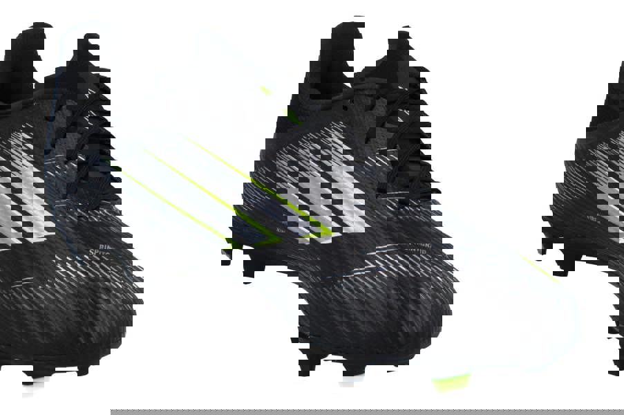 Adidas F50 League Fg/Mg Mens Football Boots  JI0007 - Black Grey Green Ji0007 - Photo 3