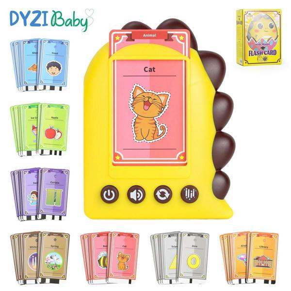 Dyzi Interactive Learning Cards for Toddlers 2-6: 150 Preschool Flashcards