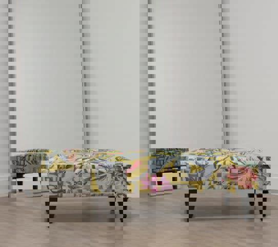 ISTOOLS Zen Ottoman Footstool Pouffe – Coffee Table Bench & Extra Seating UK