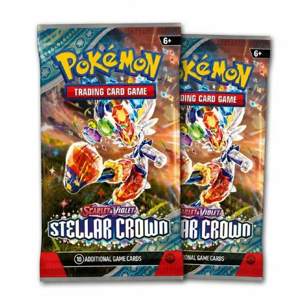 Pokemon Trading Card Game (TCG): Scarlet & Violet Stellar Crown Booster Box 2 pack