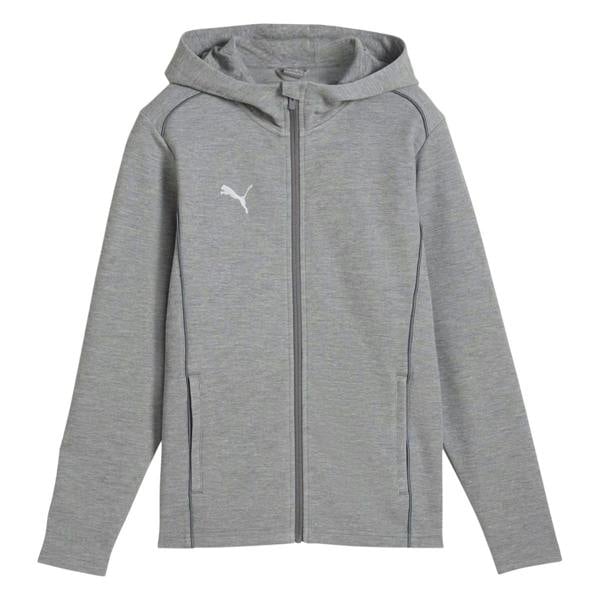 Puma Mens TeamFINAL Casuals Hooded Jacket - Grey - 
