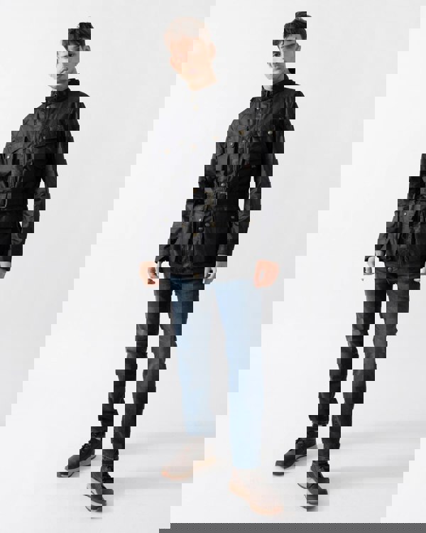 Belstaff Mens Trialmaster Jacket - Black