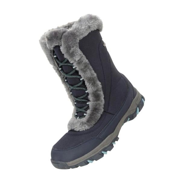 Mountain Warehouse Womens/Ladies Ohio Snow Boots - Blue