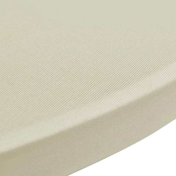 Berkfield Standing Table Cover �_�”�_70cm Cream Stretch 2 pcs