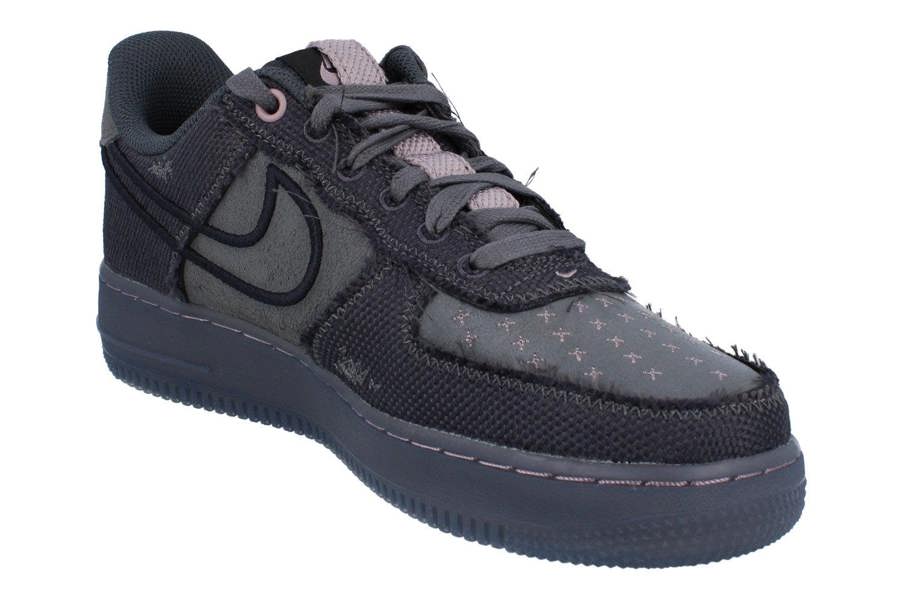 Nike Air Force 1 07 Mens Trainers Iq0614 Shoes  060 - Anthracite Black Iron Grey 060 - Photo 3