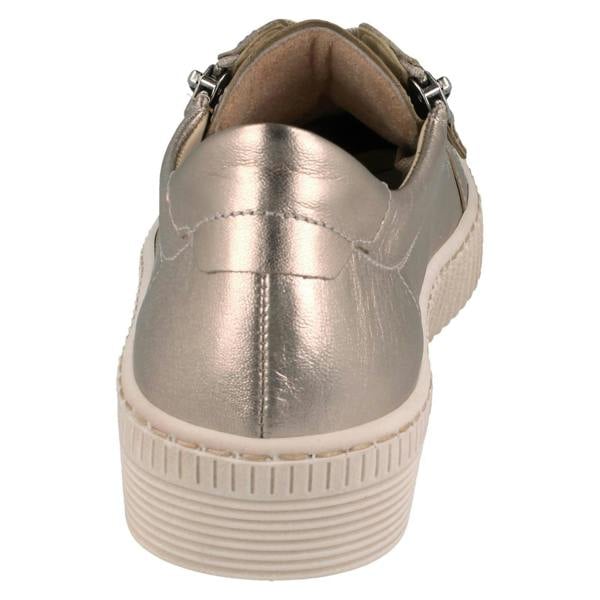 Gabor Ladies Gabor Casual Trainers With Side Zip And Laces 63.334