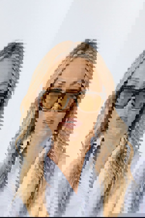 SVNX Square Sunglasses in Green