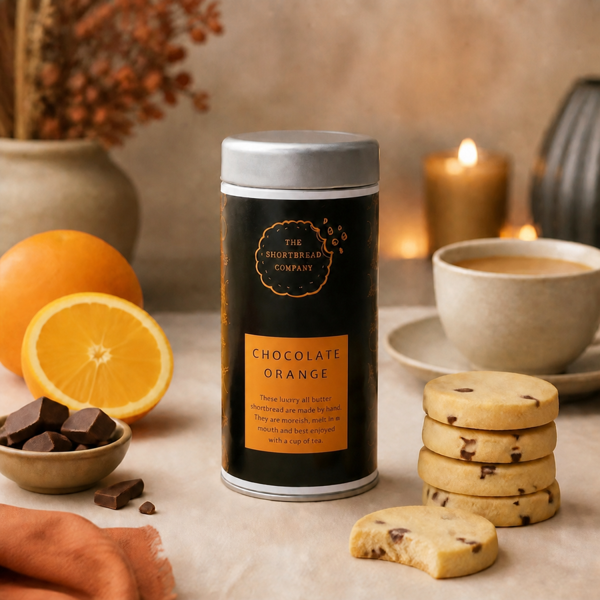 The Shortbread Company luxury Chocolate Orange Shortbread 
