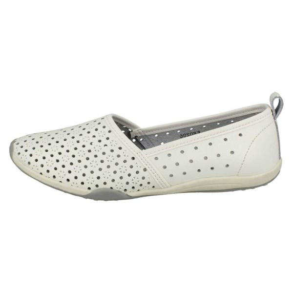 Down to Earth Ladies Down To Earth Flat Comfort Slip On Shoes