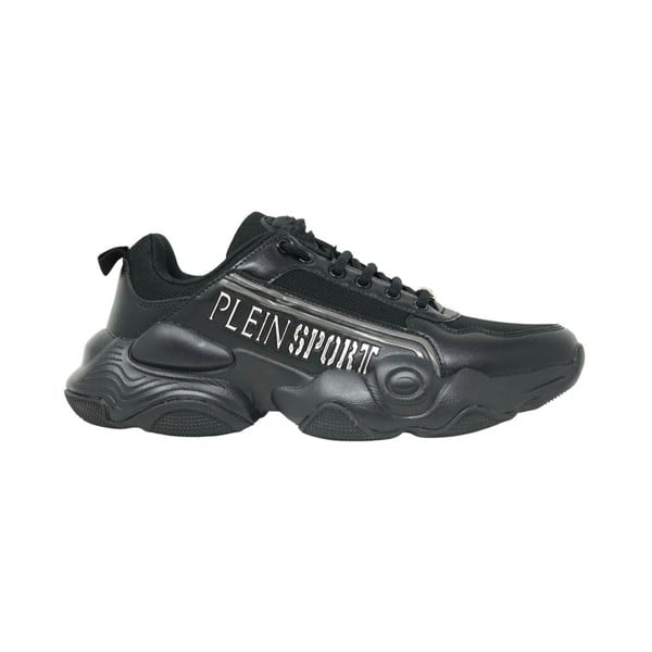 Plein Sport Bold Brand Logo Men's Sneakers - Black