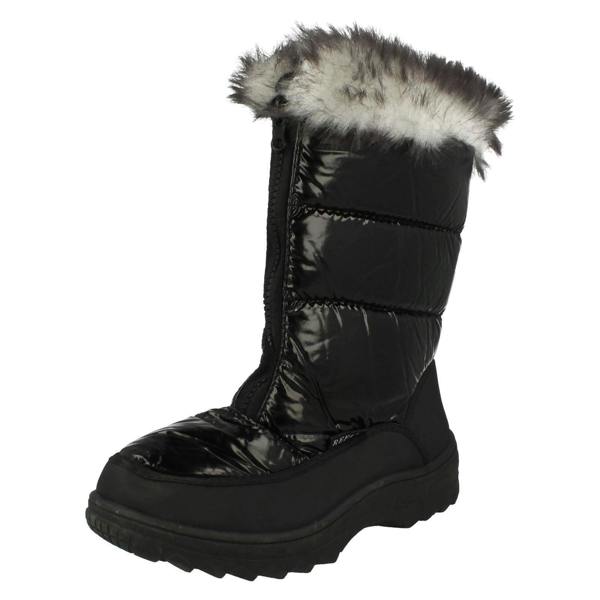 Reflex Ladies Reflex Fur Topped Snow Boots F4334