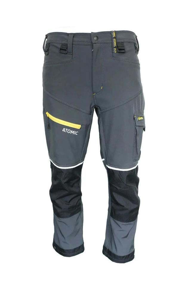 Atomic Workwear Slim Fit Softshell Trousers – Flexible, Durable & Weather-Resistant - Hi-Vis Trousers