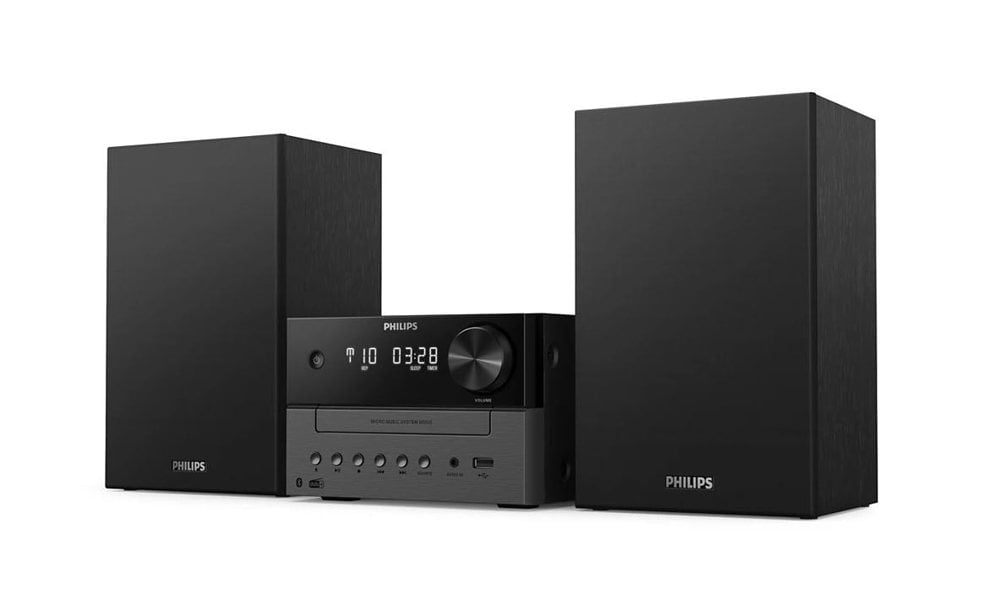 Philips TAM3505-12 BT Micro Hi-Fi System DAB+ Radio, CD Player, USB Charging - Free Gift RRP £10!