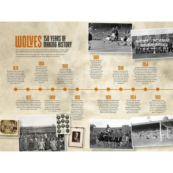 Grange Communications Ltd Wolverhampton Wanderers FC Annual 2027, Annuals, Sports, Gift