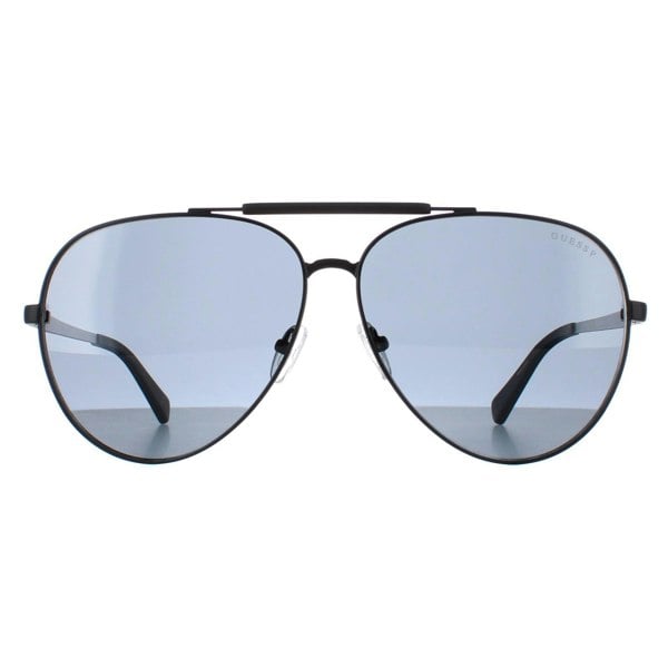 Guess Sunglasses GU5209 02D Matte Black Smoke Polarized