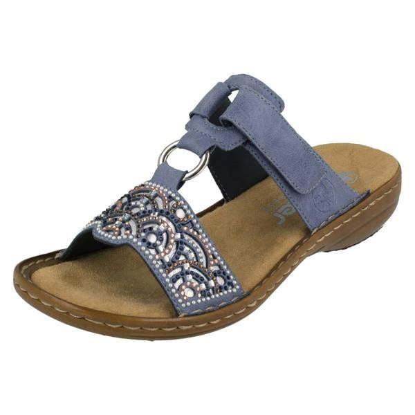 Rieker Ladies Rieker Mule Sandals 608K2