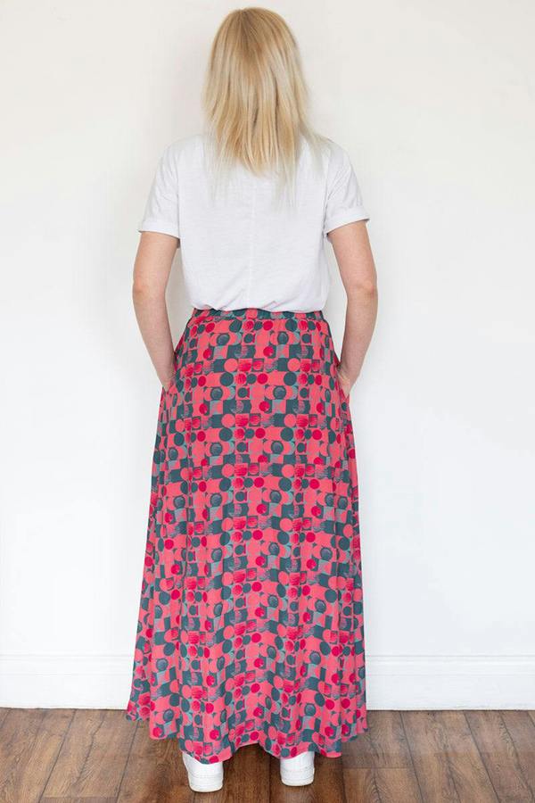 HotSquash Chiffon Maxi Skirt