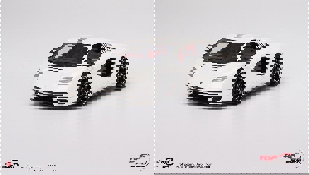 TSM Lamborghini Countach LPI 800-4 Bianco Siderale 1:18 Scale TSM TS0438