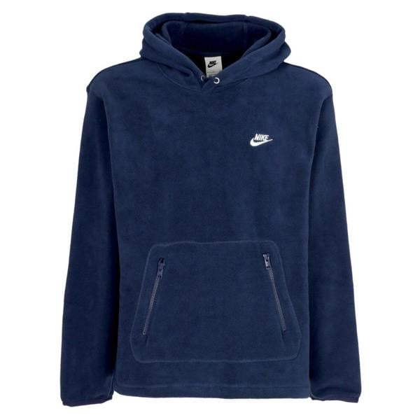 Nike Club Winterized Pullover Navy Blue Hoodie S