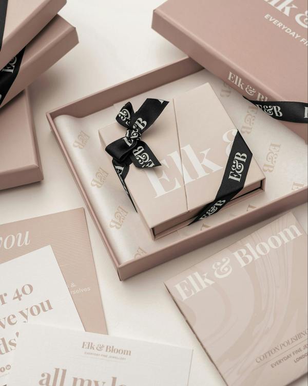 Elk & Bloom Chunky Silver Freshwater Pearl Hoops