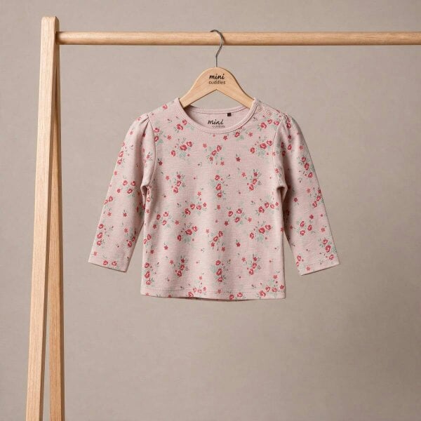 Mini Cuddles Floral-Print Tops (Multicolor), 3 Pack