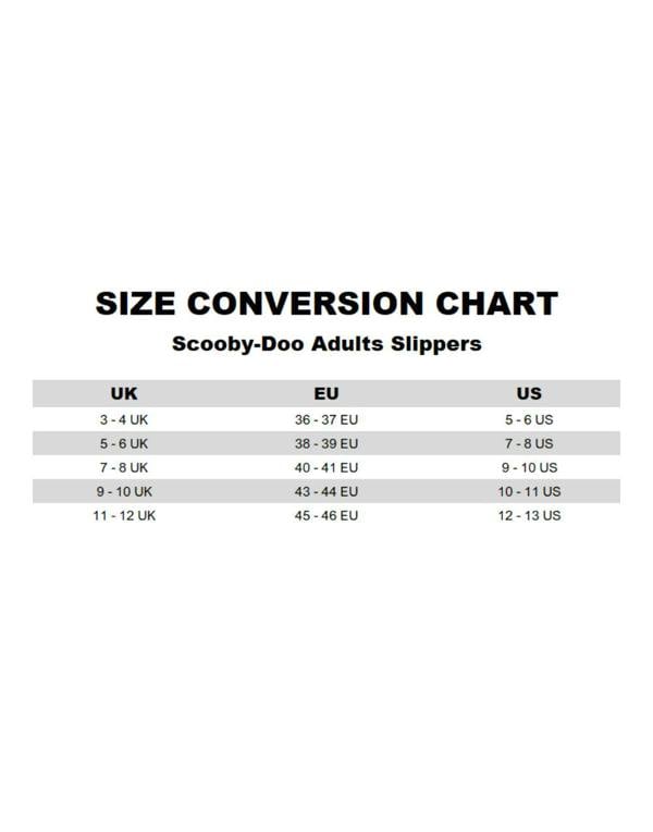 Scooby Doo Unisex Brown Character Face Mule Slippers