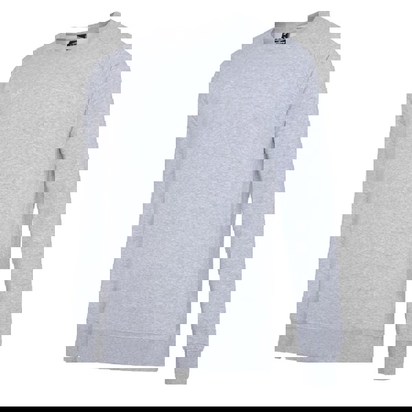 Umbro Women's Club Leisure Sweatshirt - Grey Marl/White