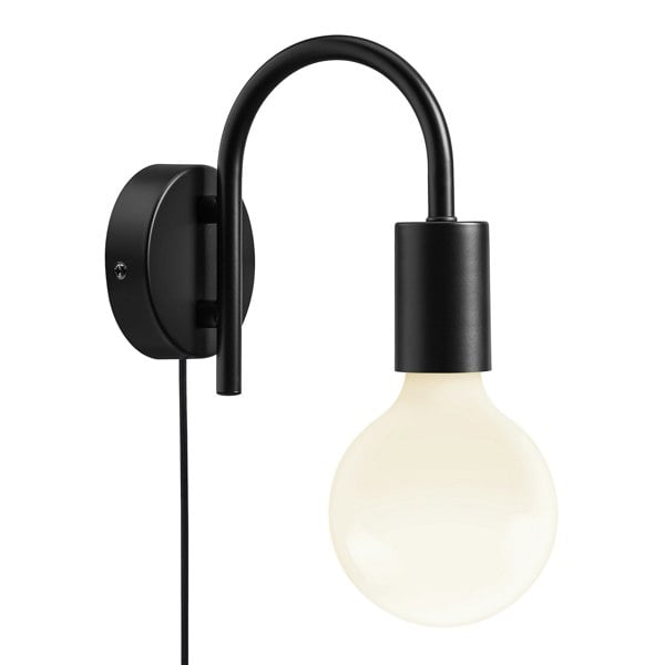 Nordlux Paco | Wall light | Black