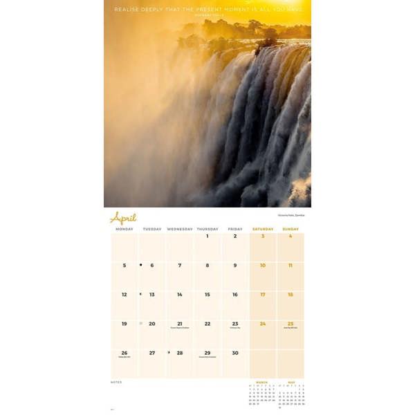 Mindful Life Calendar 2027, Wall Calendars, Month To View, Lifestyle, Gift