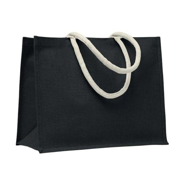 MidOcean Aura Jute Shopper Bag - Black